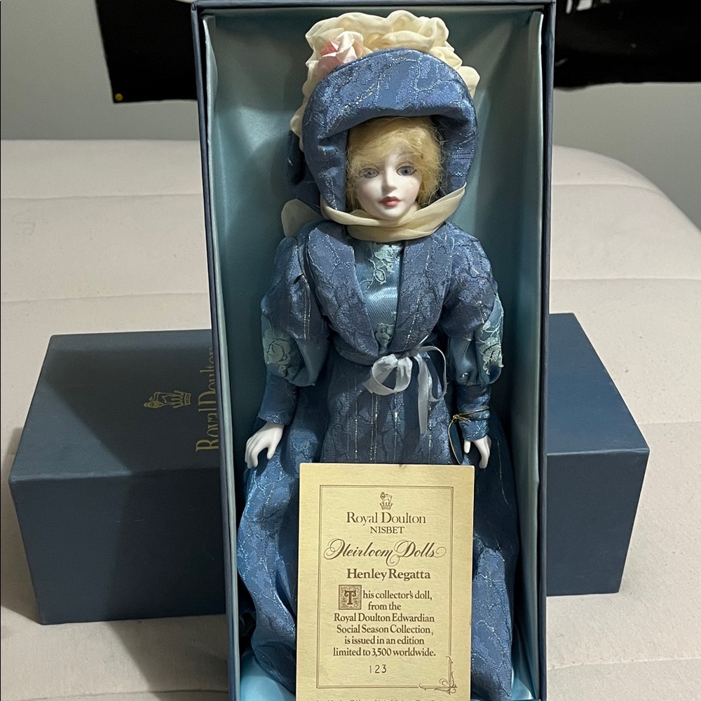 1983 royal doulton bone china doll